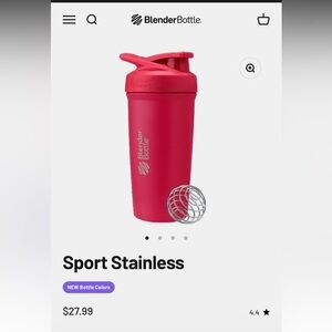 BlenderBottle Classic Shaker in Coral